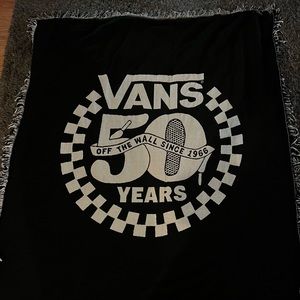 Vans 50th anniversary blanket